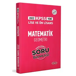 2022 KPSS Lise & Ön Lisans Matematik Tamamı Çözümlü Soru Bankası Data Yayınları