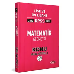 Data 2022 KPSS Lise & Ön Lisans Matematik Konu Anlatımlı