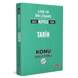 2022 KPSS Lise & Ön Lisans Tarih Konu Anlatımlı Data Yayınları