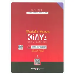 2021 TYT Youtube Hocam Kimya Soru Bankası Marka Yayınları