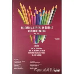 Research and Reviews in Science and Mathematics - Müslüm Aykut Akgün - Gece Kitaplığı