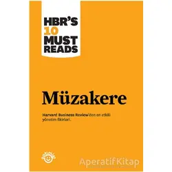 Müzakere - Harvard Business Review - Optimist Kitap