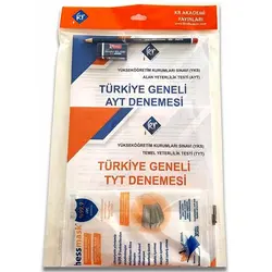 KR Akademi YKS TYT AYT Türkiye Geneli Deneme Seti (Optik, Kalem, Silgi, Maskeli Set)