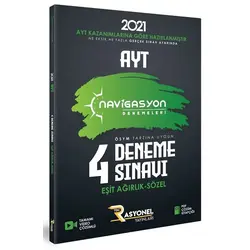 Rasyonel 2021 YKS AYT Eşit Ağırlık-Sözel Navigasyon 4 lü Deneme