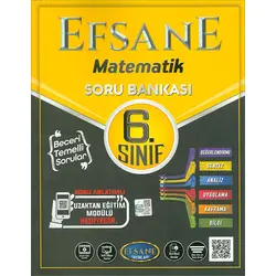 Efsane 2021 6. Sınıf Matematik Soru Bankası