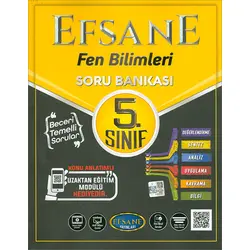 Efsane 2021 5. Sınıf Fen Bilimleri Soru Bankası
