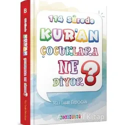 114 Surede Kuran Çocuklara Ne Diyor? - Veli Tahir Erdoğan - Bilgeoğuz Yayınları