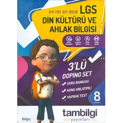 8.Sınıf LGS Din Kültürü 3lü Doping Set Tambilgi Yayınları