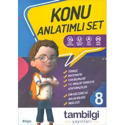 8.Sınıf Konu Anlatımlı Set Tam Bilgi Yayınları