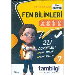 7.Sınıf Fen Bilimleri 2li Doping Set Tam Bilgi Yayınları
