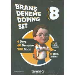 8.Sınıf Branş Deneme Doping Set Tambilgi Yayınları