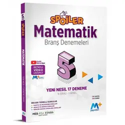 Martı 5. Sınıf Matematik Spoiler 17 Branş Deneme