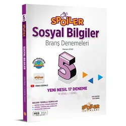 Martı 5. Sınıf Sosyal Bilgiler Spoiler Branş Denemeleri (Kampanyalı)
