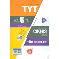 TYT Tüm Dersler Son 5 Yıl Konularına Göre Çıkmış Sorular A Yayınları