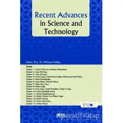 Recent Advances in Science and Technology - Ömer Barış İnce - Gece Kitaplığı