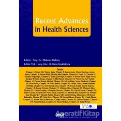 Recent Advances in Health Sciences - Murat Kayabas - Gece Kitaplığı
