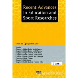 Recent Advances in Education and Sport Researches - Nadir Çomak - Gece Kitaplığı