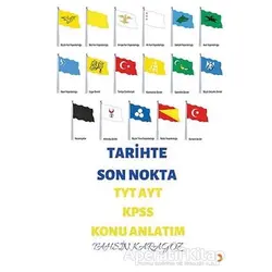 Tarihte Son Nokta TYT AYT KPSS Konu Anlatım - Tahsin Karagöz - Cinius Yayınları