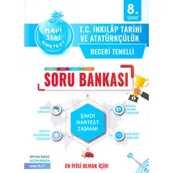Nartest 8.Sınıf İnkılap Tarihi Beceri Temelli Soru Bankası