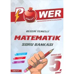 5.Sınıf Kırmızı Power Matematik Soru Bankası Nartest Yayınları