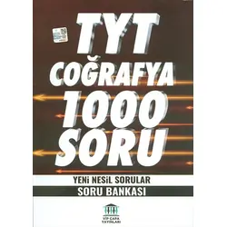 TYT Coğrafya Soru Bankası Çapa Yayınları