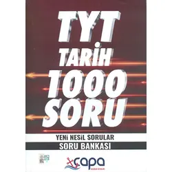 TYT Tarih Soru Bankası Çapa Yayınları