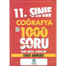 11.Sınıf Coğrafya Soru Bankası Çapa Yayınları