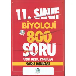 11.Sınıf Biyoloji Soru Bankası Çapa Yayınları