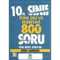 10.Sınıf Türk Dili ve Edebiyatı Soru Bankası Çapa Yayınları