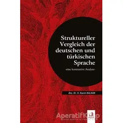 Struktureller Vergleich Der Deutschen Und Türkischen Sprache - Hasan Kazım Kalkan - Fecr Yayınları