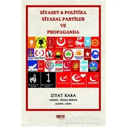 Siyaset Politika Siyasal Partiler ve Propaganda - Ziyat Kara - Gece Kitaplığı