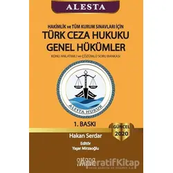 2020 Hakimlik ve Tüm Kurum Sınavları İçin Türk Ceza Hukuku Genel Hükümler