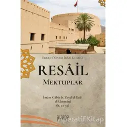 Resail Mektuplar - İmam Cabir b. Zeyd el-Ezdi - Astana Yayınları