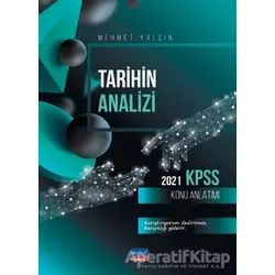 2021 KPSS Tarihin Analizi Konu Anlatımı - Mehmet Yalçın - Nobel Sınav Yayınları