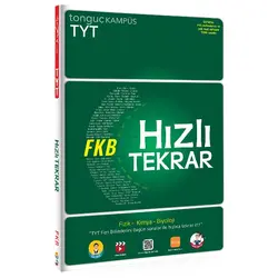 Tonguç Kampüs TYT Fizik Kimya Biyoloji Hızlı Tekrar