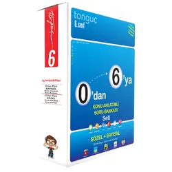 Tonguç 0dan 6ya Konu Anlatımlı Soru Bankası Seti