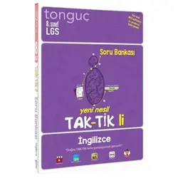 Tonguç Yayınları 8.Sınıf İngilizce Taktikli Soru Bankası