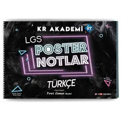 KR Akademi LGS Türkçe Poster Notlar