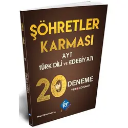 KR Akademi YKS AYT Türk Dili ve Edebiyatı Şöhretler Karması 20 Deneme Video Çözümlü