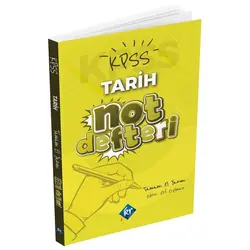 KR Akademi KPSS Tarih Not Defteri