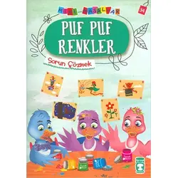 Puf Puf Renkler - Mini Masallar 4 - Nalan Aktaş Sönmez - Timaş Çocuk