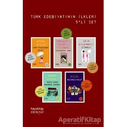 Türk Edebiyatının İlkleri Seti (5 Kitap Takım) - Mehmed Rauf - Hayykitap