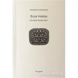 Ecce Homo - Friedrich Wilhelm Nietzsche - Norgunk Yayıncılık