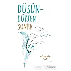 Düşündükten Sonra - Hüseyin Alp - Yüzleşme Yayınları