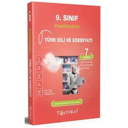 9. Sınıf Türk Dili ve Edebiyatı 7 Fasikül Soru Bankası Test Okul Yayınları