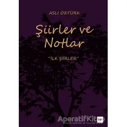 Şiirler ve Notlar - Aslı Öztürk - Tilki Kitap