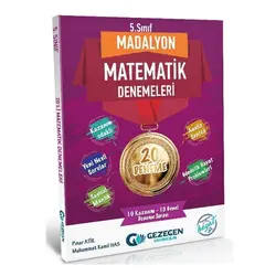 Gezegen 5. Sınıf Matematik Madalyon 20 Deneme