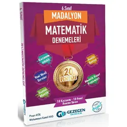 Gezegen 6. Sınıf Matematik Madalyon 20 Deneme