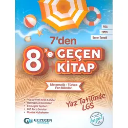 Gezegen 7den 8e Geçen Kitap Matematik Türkçe Fen Bilimleri
