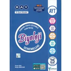 AYT Biyoloji 25 Deneme Toprak Yayınları